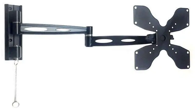 Main image of 404L Dual Locking RV TV Wall Mount, Full Motion 24.5" Arm | Dual Locking Arm Secures TV in moving RVs, Campers, Trucks, Boats, For TVs up to 25 lbs & 50X50 75X75 100x100 VESA, ALuminum