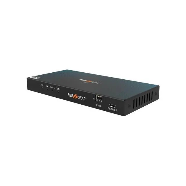 Alt view image 7 of 7 - 1x2 8K UHD HDMI 2.1 Splitter with Auto Downscaling/Audio De-Embedding (8K60/4K120 and VRR/FVA/ALLM Support)