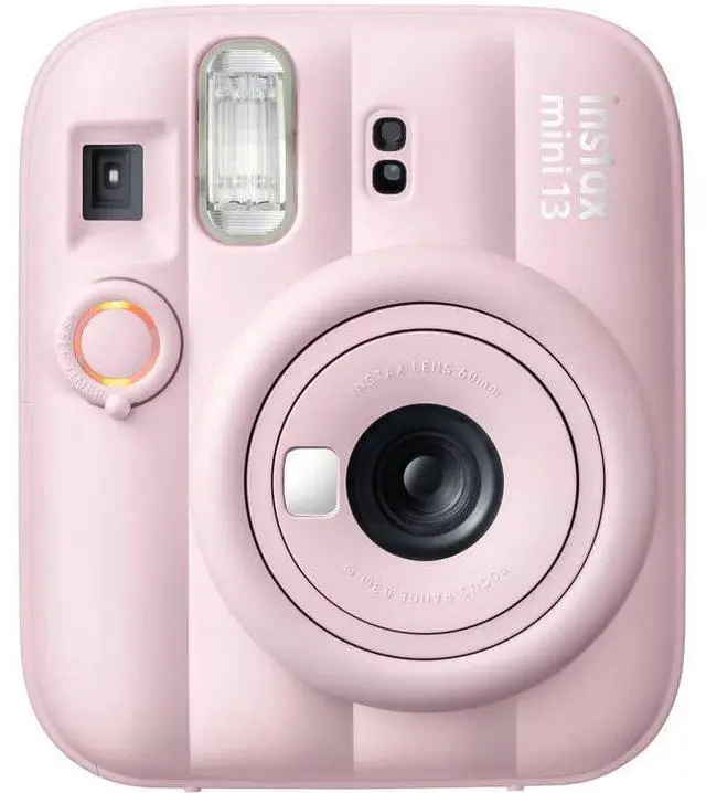 Alt view image 2 of 7 - Instax Mini13 Instant Film Camera (Candy Pink) Bundle with 2 x Instax Mini Foil Pack, Ansmann AA 4-Pack Battery, & Additional Accessories