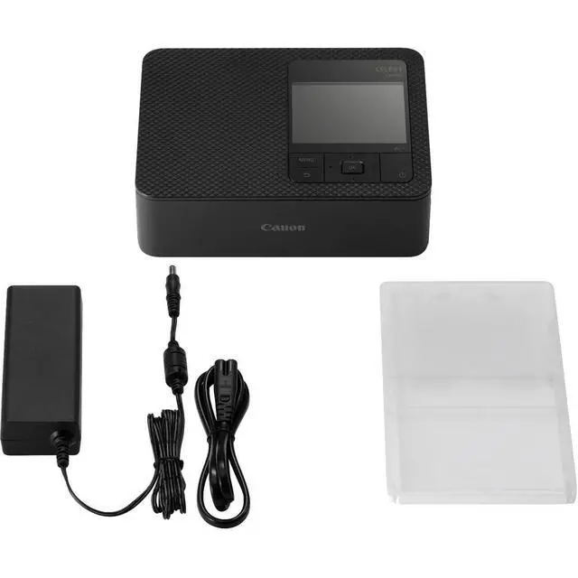 Alt view image 6 of 7 - SELPHY CP1500 Compact Photo Printer Accessory Wallet (Black) Bundle | For Home & Office Printing + 64GB Memory Card + Cleaning Kit + Card Reader + RP-108 Color Ink and Paper Set (5539C001)