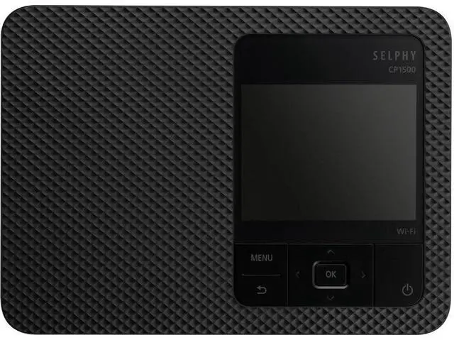 Alt view image 5 of 7 - SELPHY CP1500 Compact Photo Printer Accessory Wallet (Black) Bundle | For Home & Office Printing + 64GB Memory Card + Cleaning Kit + Card Reader + RP-108 Color Ink and Paper Set (5539C001)