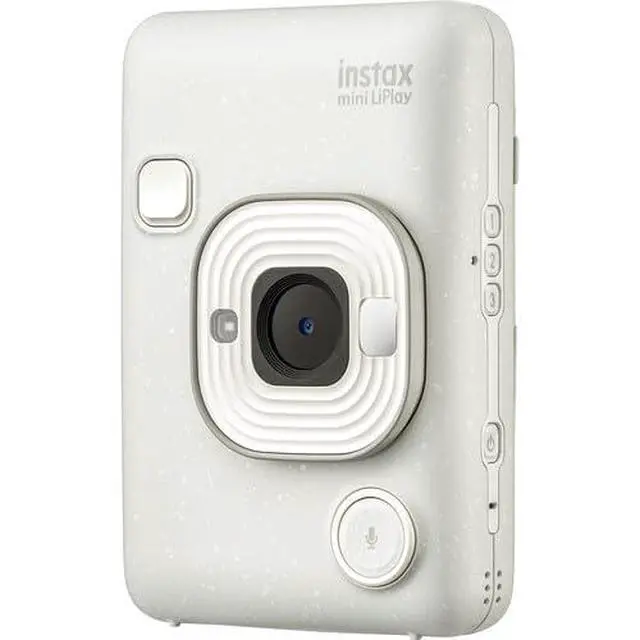 Alt view image 6 of 7 - INSTAX MINI Liplay Hybrid Instant Camera Bundle, Includes: INSTAX MINI Instant Film (40 Exposures), 32GB MicroSD Memory Card and Card Reader (5 Items) (Misty White)