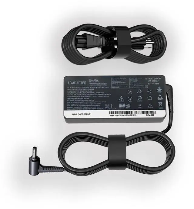 Main image of Charger fit for Lenovo IdeaPad Slim 3 3i 1 IdeaPad 3 3i 5 1i 15.6" | 3-15itl6 3-15tl6 3-15itl05 3-15iau7 3-15iil05 Slim 3 15iah8 151an8 15q8 15q8x10 Laptop Adapter Power 3.25A 65W