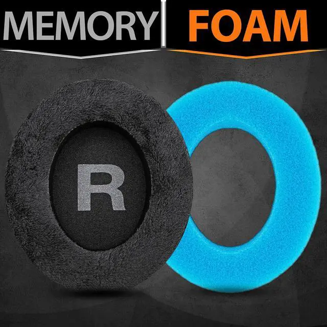 Alt view image 7 of 7 - SHP9500 Replacement Ear Pads Compatible with SHP9500 Over-Ear Headphones I Memory Foam Ear Cushions with Breathable Hole (Hybrid)
