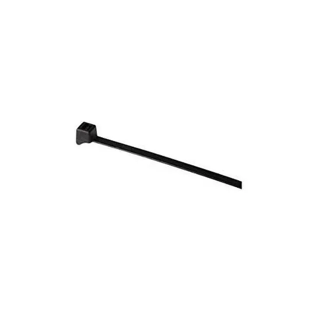 Main image of Supplies 075B-RAD-M-DP 7.5 in. Radiused Nylon Cable Tie - Black - Pack of 1000