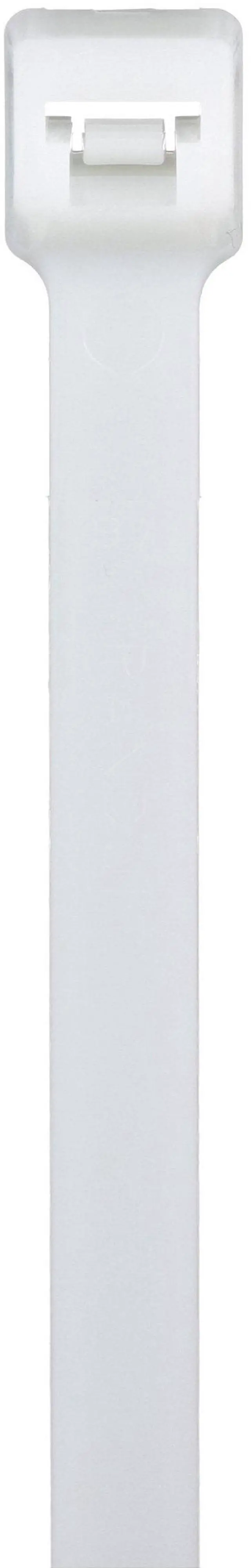 Main image of PLT8H-C Cable Tie, Heavy, Nylon 6.6, 0.6-Inch Length, Natural (100-Pack)