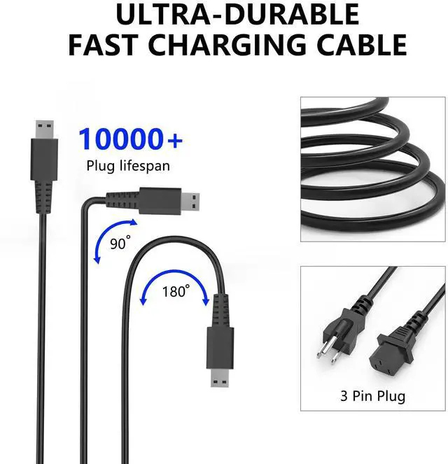 Alt view image 2 of 4 - 280W Laptop Charger fit for MSI GE76 GE66 Raider GP76 GP66 Leopard | Stealth 18 A18 HX AI Chicony A18-280P1A Power Supply Adapter