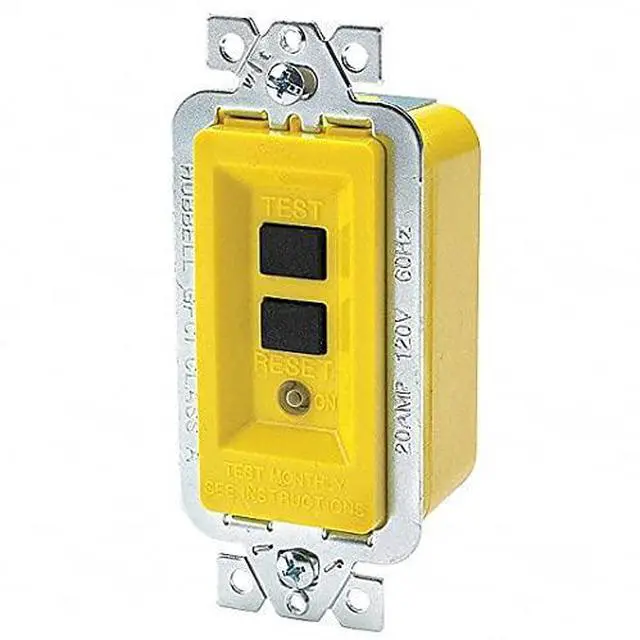 Main image of Power Entry Connector, 20 A, Yellow, 120 V