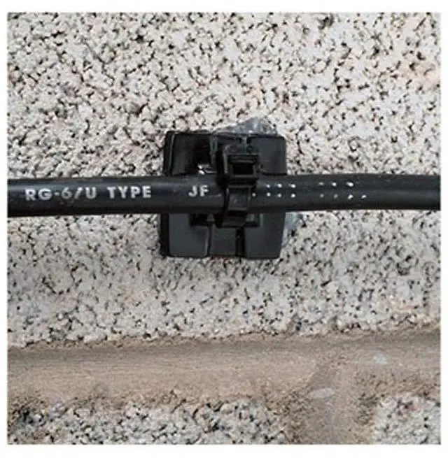 Main image of EMS-A-C Epoxy Applied Cable Tie Mount, Natural (100-Pack)