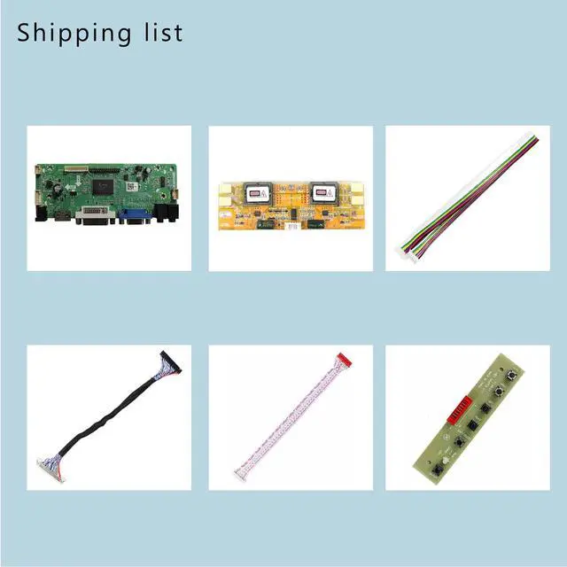 Alt view image 5 of 6 - H/D VGA DVI Audio LVDs Controller Board 30 pin for 17" 19" 1280x1024 M170EG01 M170EN01 M170EN06 M170ETN01 1 LCD Gaming Screen Panel