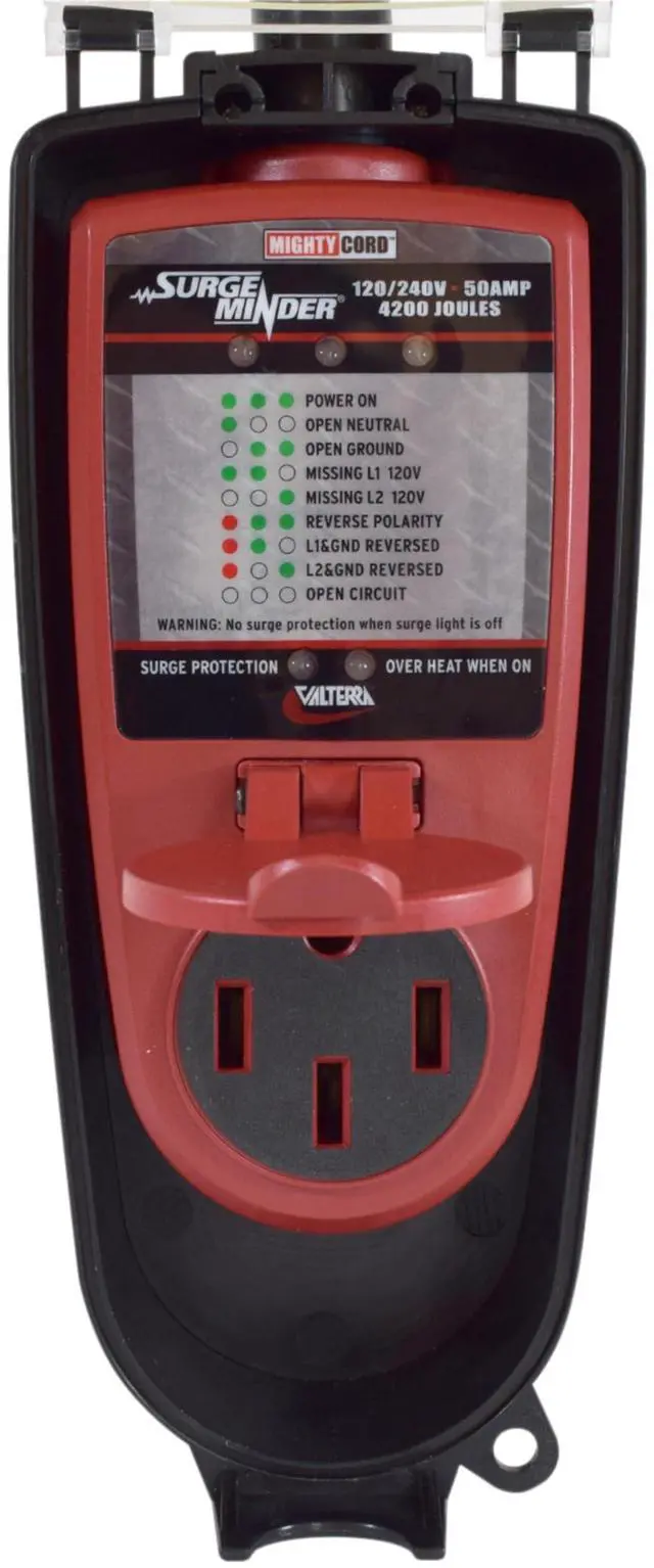 Alt view image 5 of 7 - Surgeminder 50 Amp Surge Protector