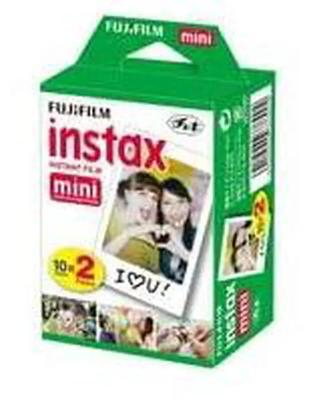 Alt view image 5 of 6 - instax mini Twin Film Pack (200 Exposures) Bundle (10 Items)