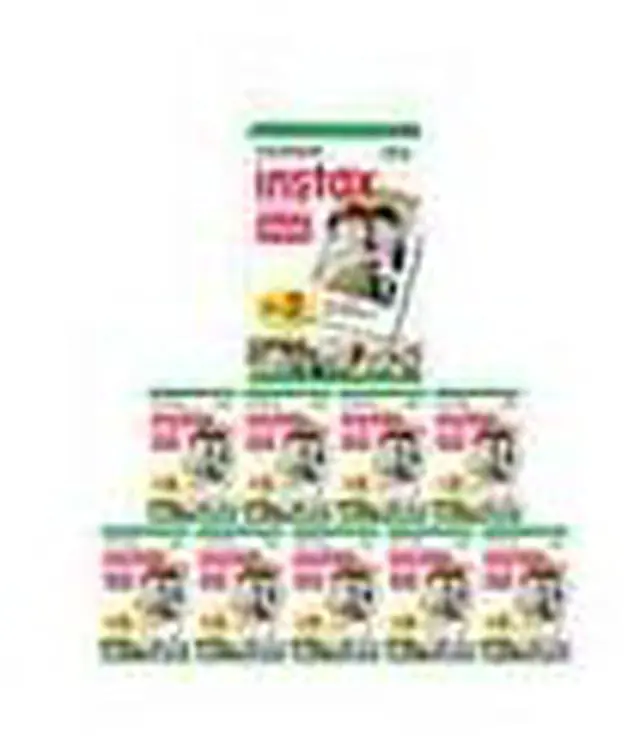 Alt view image 3 of 6 - instax mini Twin Film Pack (200 Exposures) Bundle (10 Items)