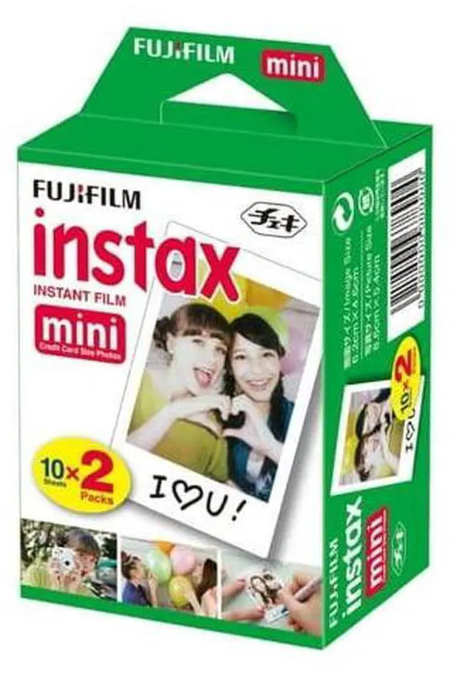 Alt view image 4 of 6 - instax mini Twin Film Pack (200 Exposures) Bundle (10 Items)