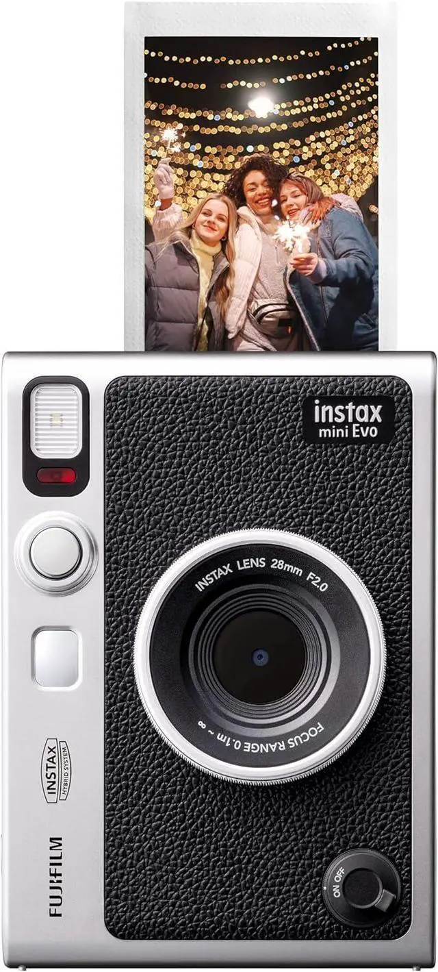 Alt view image 2 of 7 - Instax Mini EVO Instant Camera with Instax Mini Films 2 Twin Packs (40 Instant mini Films)