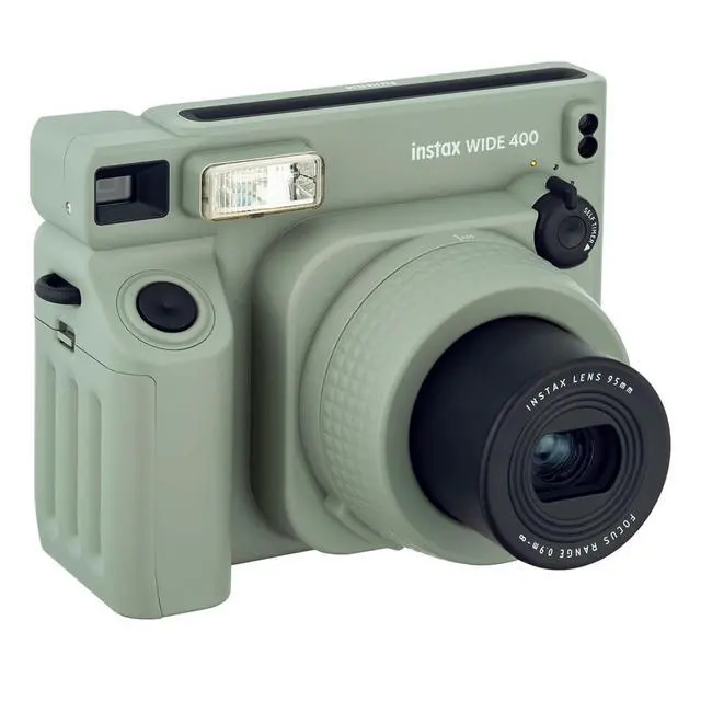 Alt view image 2 of 7 - Instax Wide 400 Instant Film Camera Bundle with 20-Pack Instax Wide Instant Color Film + Slinger Alpine 140 Multi-Device Shoulder Bag