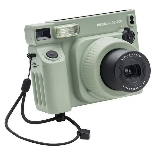 Alt view image 7 of 7 - Instax Wide 400 Instant Film Camera Bundle with 20-Pack Instax Wide Instant Color Film + Slinger Alpine 140 Multi-Device Shoulder Bag