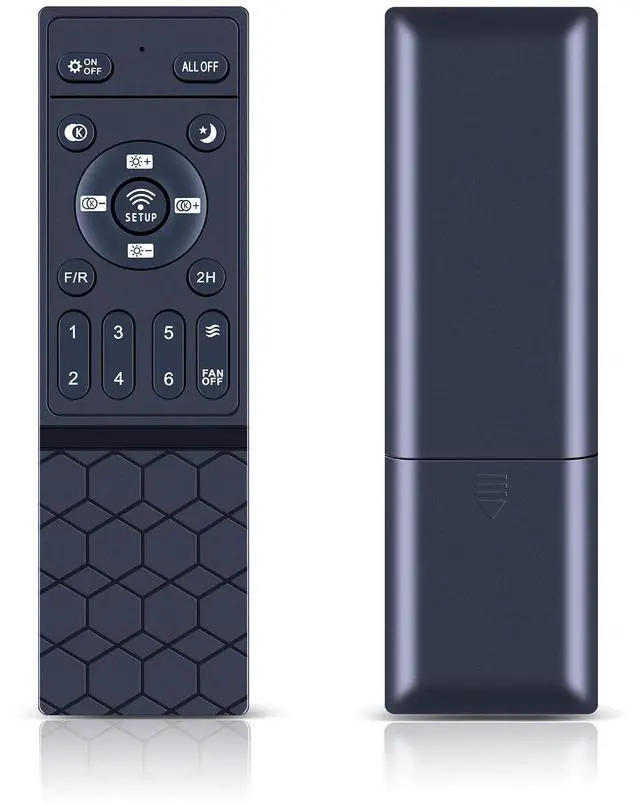 Main image of Replacement Remote Control for LUDOMIDE DIAMONDFORGE FUMLTP Ceiling Fans | for CFL-1105-01 CFL-1105-02,RFL20GWBS1 FLB20BWBH1 CSBNS20BK-1,SY95 SY33 LS-SY33 DC881,Ohniyou GLX100 Ceiling Fans