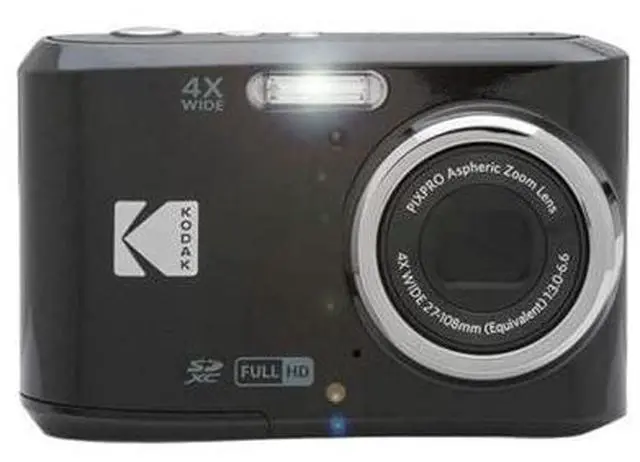 Alt view image 2 of 6 - Kodak FZ45 Friendly Zoom Digital Camera (Black) Bundle | Case, (2 items)