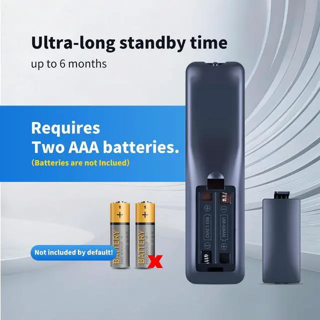 Alt view image 7 of 7 - Replacement for wepvo/PVO/woohug/Vamvo/antmap/iTJQ Mini Projector Remote | Compatible with wepvo YG300Plus, PVO YG300Pro, woohug VF240,Vamvo VF210, antmap VF320, iTJQ VF270 Mini Portable Projector