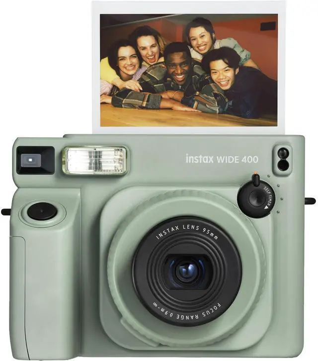 Alt view image 2 of 7 - INSTAX Wide 400 Instant Camera Case Bundle | For Parties, Events & Instant Photos | Includes Cleaning Cloth