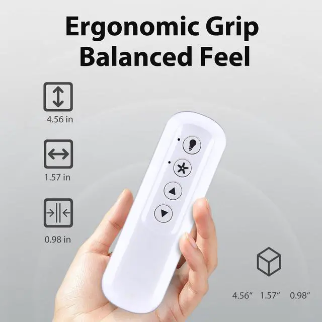 Alt view image 5 of 7 - Ceiling Fan Remote Control for Hunter 99770 99392 99118 | 99122 99123 99119