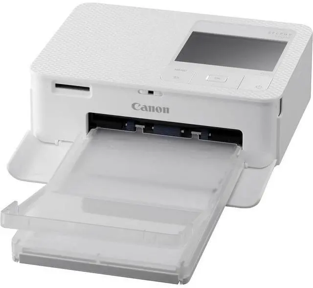 Alt view image 2 of 7 - SELPHY CP1500 Compact Photo Printer (5540C002) (White) Bundle | For Home & Office Printing + 64GB Memory Card + Cleaning Kit + Card Reader + RP-108 Color Ink and Paper Set