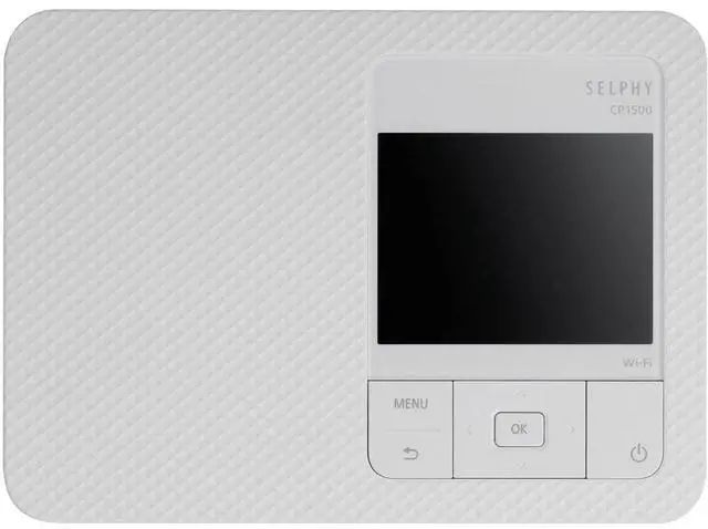 Alt view image 5 of 7 - SELPHY CP1500 Compact Photo Printer (5540C002) (White) Bundle | For Home & Office Printing + 64GB Memory Card + Cleaning Kit + Card Reader + RP-108 Color Ink and Paper Set