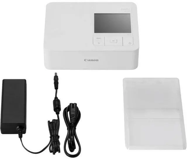 Alt view image 7 of 7 - SELPHY CP1500 Compact Photo Printer (5540C002) (White) Bundle | For Home & Office Printing + 64GB Memory Card + Cleaning Kit + Card Reader + RP-108 Color Ink and Paper Set