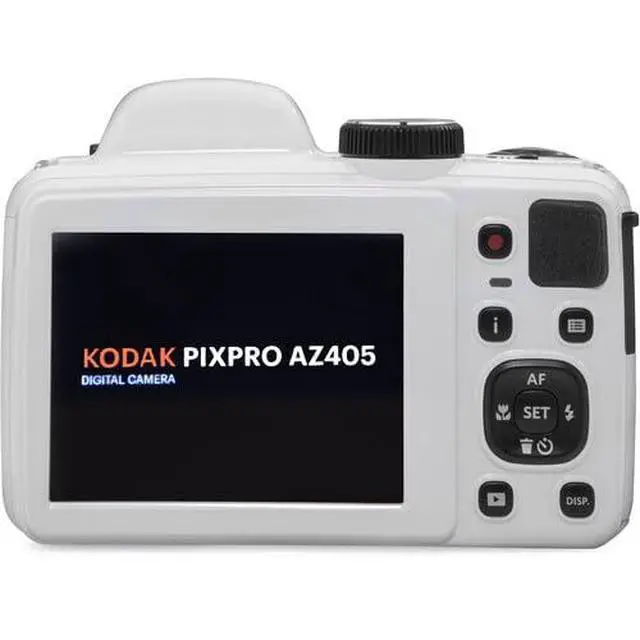 Alt view image 2 of 7 - PIXPRO AZ405 Digital Camera Bundle, Includes: SanDisk 64GB SDXC Memory Card, Small Camera Bag, SD Card Reader and More (6 Items) (White)