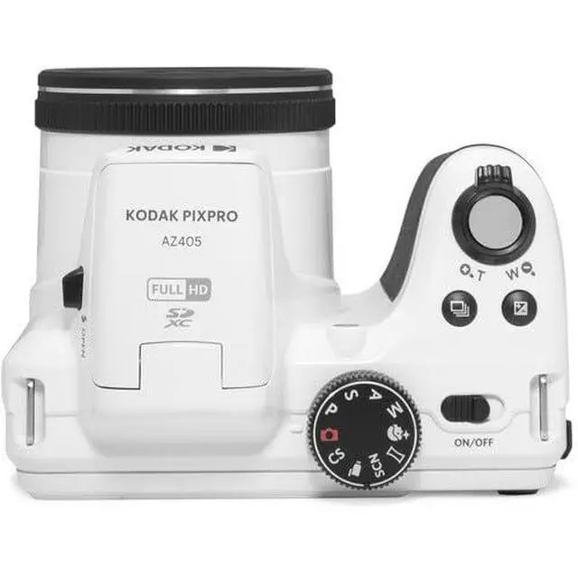 Alt view image 3 of 7 - PIXPRO AZ405 Digital Camera Bundle, Includes: SanDisk 64GB SDXC Memory Card, Small Camera Bag, SD Card Reader and More (6 Items) (White)