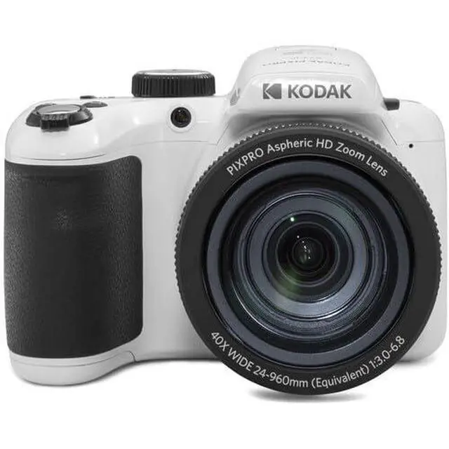 Alt view image 5 of 7 - PIXPRO AZ405 Digital Camera Bundle, Includes: SanDisk 64GB SDXC Memory Card, Small Camera Bag, SD Card Reader and More (6 Items) (White)