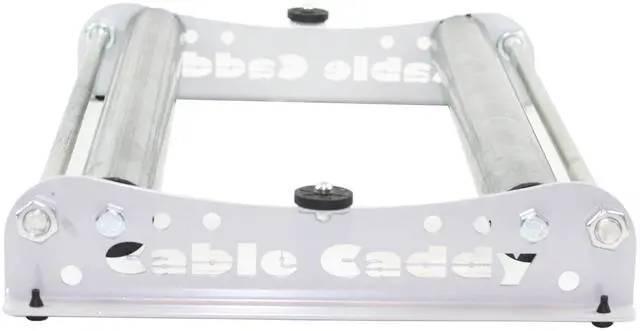 Main image of Cable Dispenser Cable Caddy 510 Heavy Duty for Cable Reels up to 20" width - SILVER (assembled in USA)
