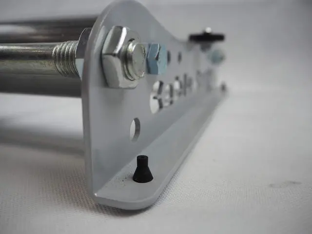 Alt view image 6 of 7 - Cable Dispenser Cable Caddy 510 Heavy Duty for Cable Reels up to 20" width - SILVER (assembled in USA)