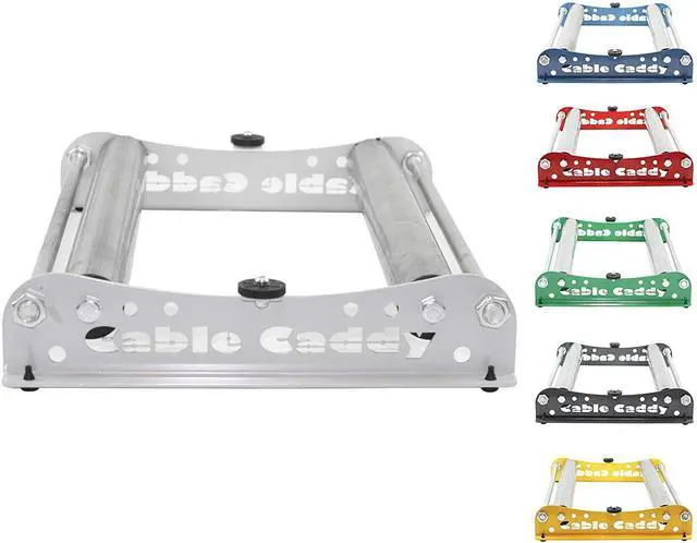 Alt view image 4 of 4 - Cable Caddy 510 Heavy Duty Cable Reel Dispenser, unwinder for max. 20" reels width - Anthracite (assembled in the USA)