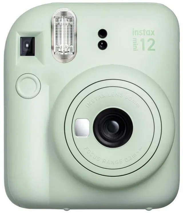 Alt view image 2 of 5 - Instax Mini 12 Instant Camera Mint Green Bundle Includes 40-Sheets Instax Mini Film, Protective Case, and Mini Photo Album