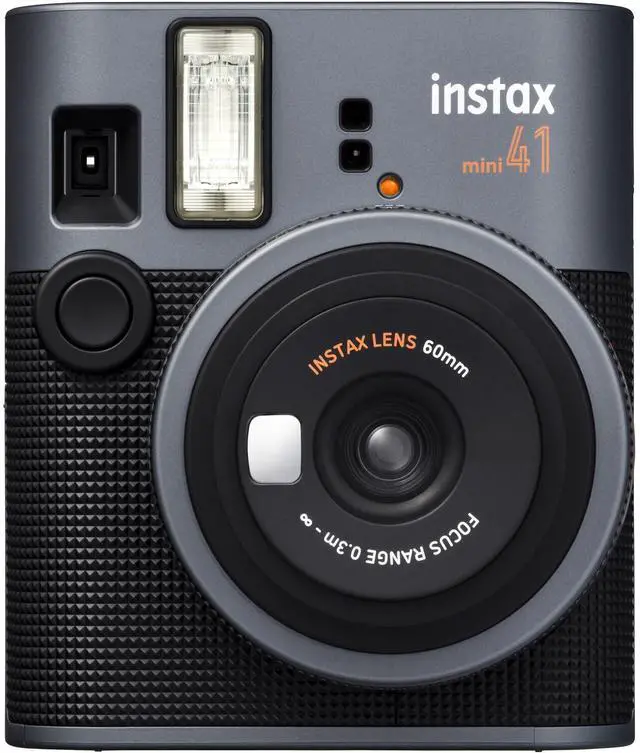 Alt view image 2 of 4 - Instax Mini 41 Instant Camera Black Bundle Includes 40-Sheets Instax Mini Film, Protective Case, and Mini Photo Album