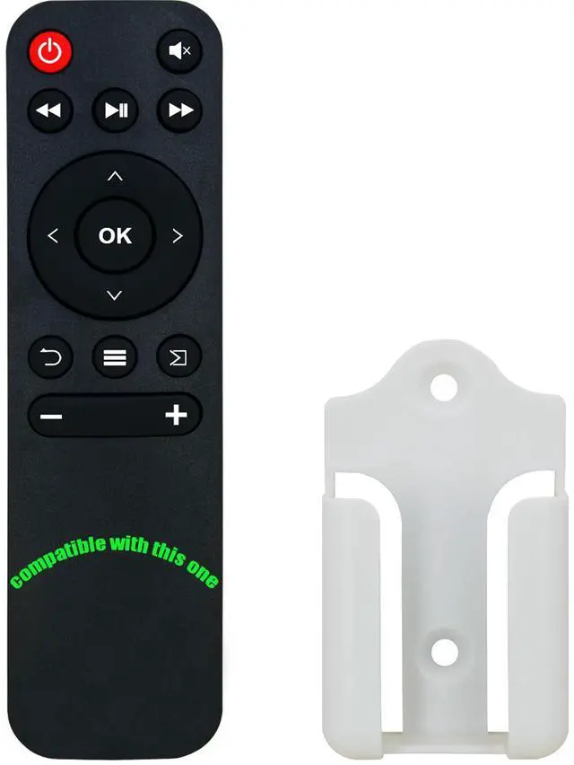 Main image of Replacement Remote Control for Vamvo L4200 L-4200 L6200 L-6200 S1 MINIPROJEKTORV Video Projector (with Mounting Bracket)
