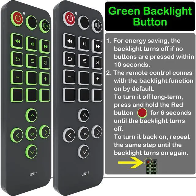 Alt view image 5 of 7 - Replacement Remote Control for Vamvo L4200 L-4200 L6200 L-6200 S1 MINIPROJEKTORV Video Projector (with Mounting Bracket)