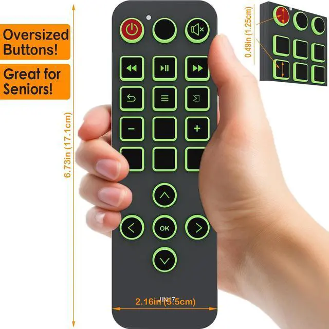 Alt view image 7 of 7 - Replacement Remote Control for Vamvo L4200 L-4200 L6200 L-6200 S1 MINIPROJEKTORV Video Projector (with Mounting Bracket)