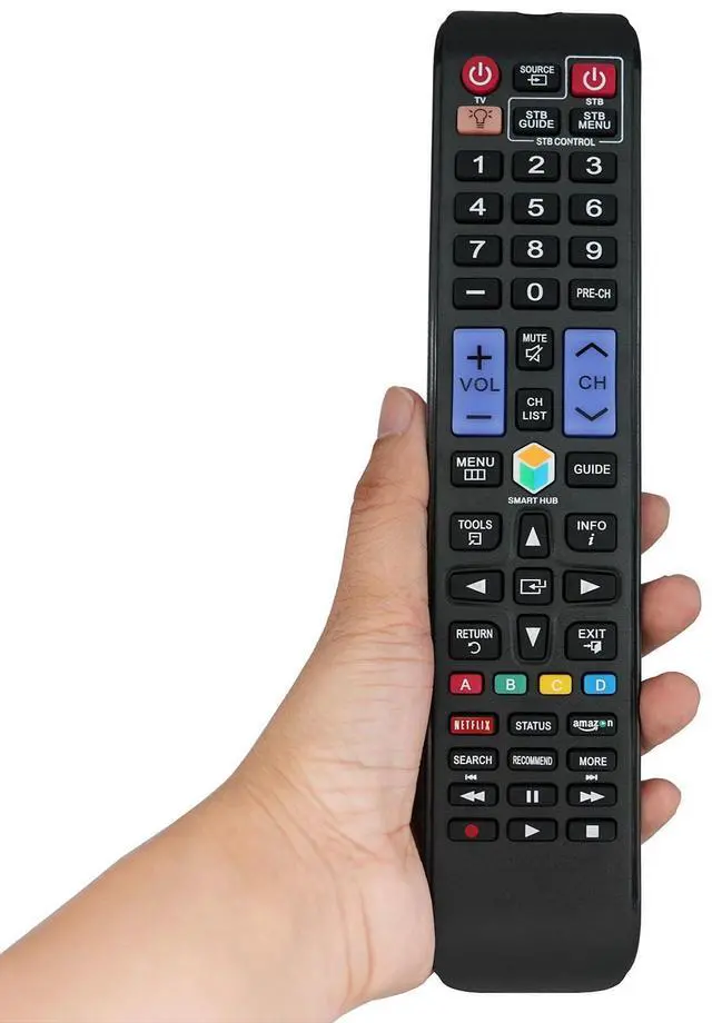 Main image of Replacement Remote Control fit for Samsung UN55F6350AF UN60F6350AF UN65H7150 UN60H7150 UN55H7150 UN46H7150 Smart 3D LED HDTV TV