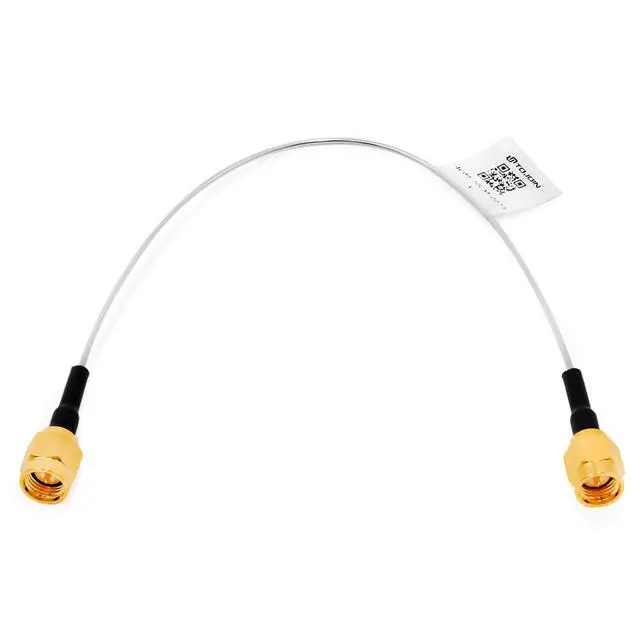 Alt view image 2 of 6 - TOJOIN SMA Male to SMA Male Coaxial Cable SMT680-047 Semi-Rigid Cable 8GHZ Semi Steel Cable 7.87 inches (20cm) 2PCS