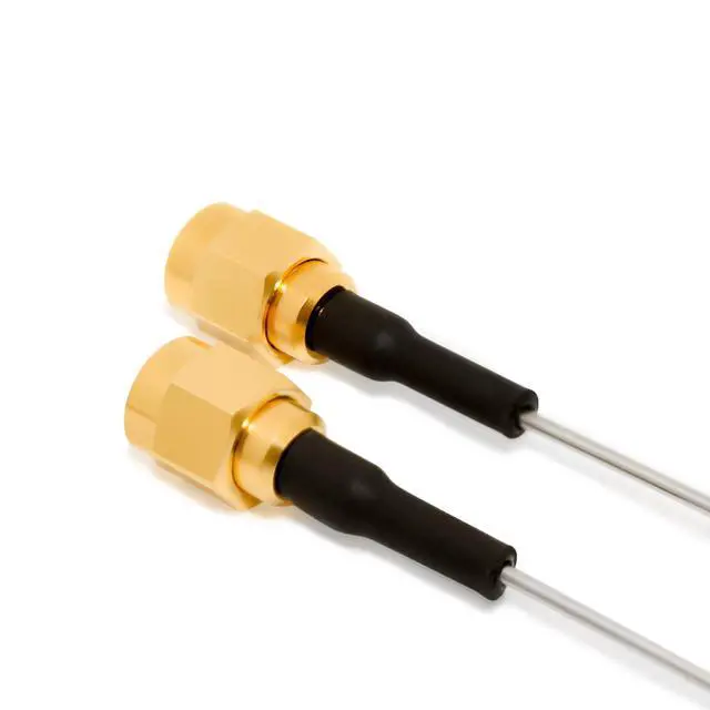 Alt view image 4 of 6 - TOJOIN SMA Male to SMA Male Coaxial Cable SMT680-047 Semi-Rigid Cable 8GHZ Semi Steel Cable 7.87 inches (20cm) 2PCS