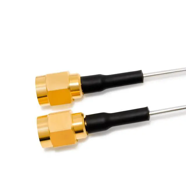 Alt view image 6 of 6 - TOJOIN SMA Male to SMA Male Coaxial Cable SMT680-047 Semi-Rigid Cable 8GHZ Semi Steel Cable 7.87 inches (20cm) 2PCS