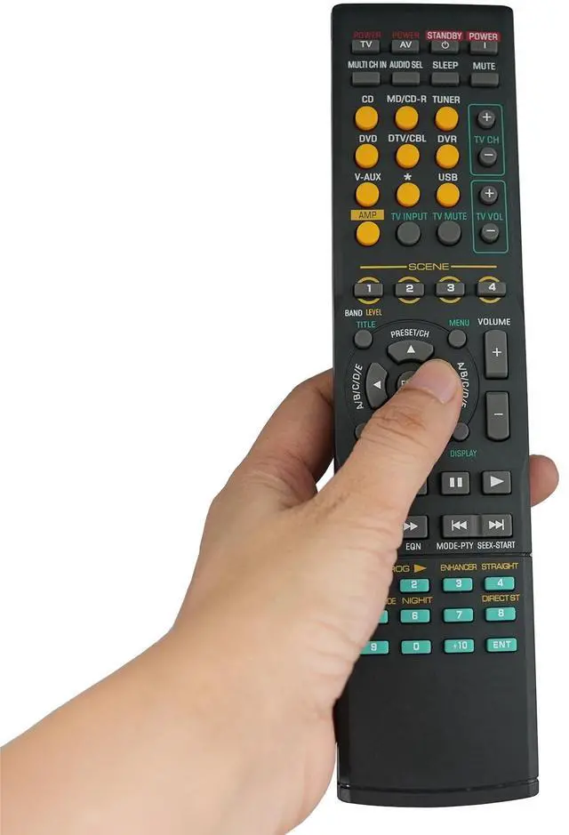Main image of Remote Replacement Control Fit for RAV254 RAV-254 RX-V457 RXV450 HTR5750 HTR-5750 RXV550 RX-V550 DSP-AX450 for Yamaha AV System