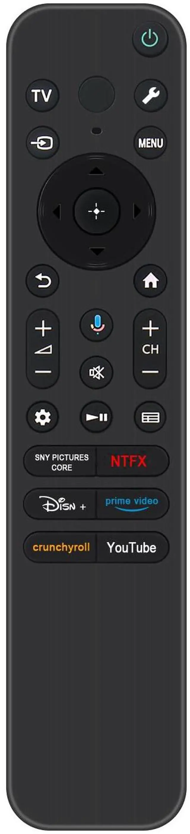 Main image of Replace Voice Remote Control RMF-TX920U with Backlit fit for Sony BRAVIA 3 | 7 8 9 OLED 4K Ultra HD Smart TV RMF-TX820U K-55XR80 K-65XR80K-77XR80 K55XR80 K65XR80 K77XR80 K55XR80CB K65XR80CB