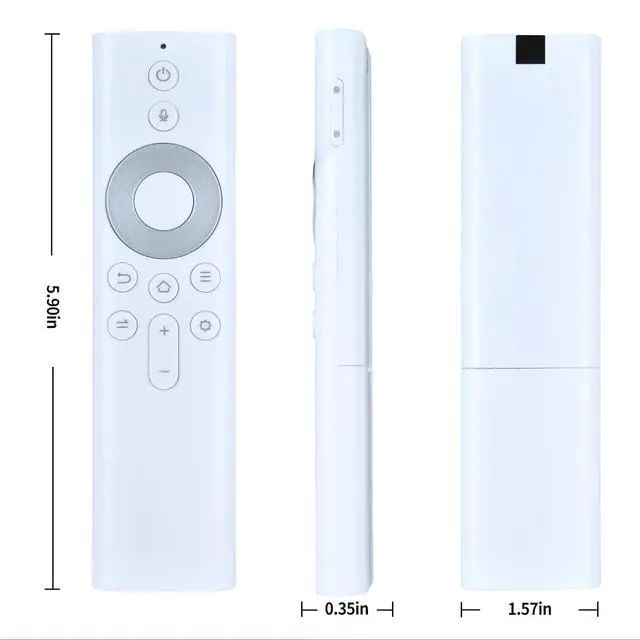 Alt view image 6 of 7 - New Remote Control for JMGO Projector O1/O1Pro/G9/G9S/G9R1/J10/J10S/V20/V20S/F3800/P3 (White)