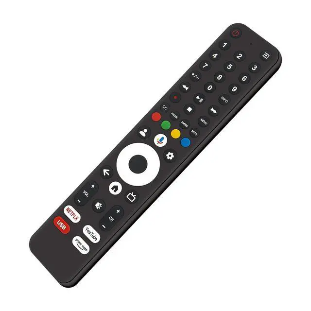 Alt view image 5 of 7 - Universal Voice Remote Replacement fit for Tutu 720P HD LED Google TV | Widescreen High Definition Slim Design Smart TV 2023 Model TSG43 TSG24 TSG32