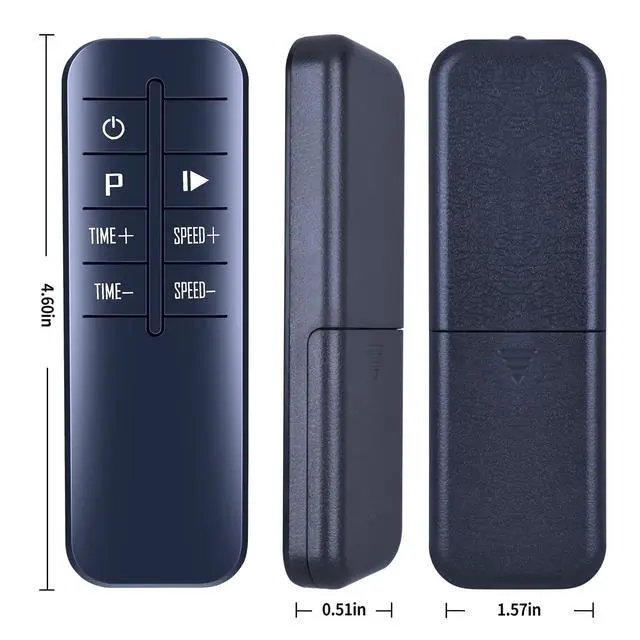 Alt view image 3 of 4 - Replace Remote Control for LifePro Waver Vibration Plate Exercise Machine | LP-WVRM-BLK
