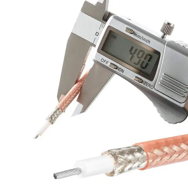 Alt view image 3 of 5 - 40 Feet RG400 M17/128 Double Braid Shielded Coax Coaxial Cable